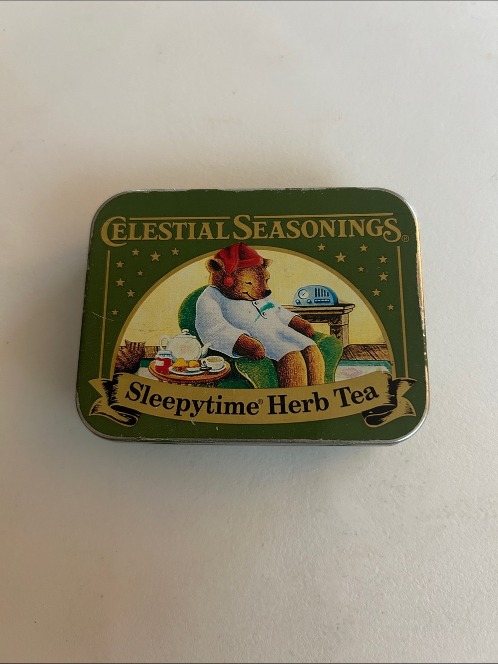 Vintage Celestial Seasonings Mini Tea Tin